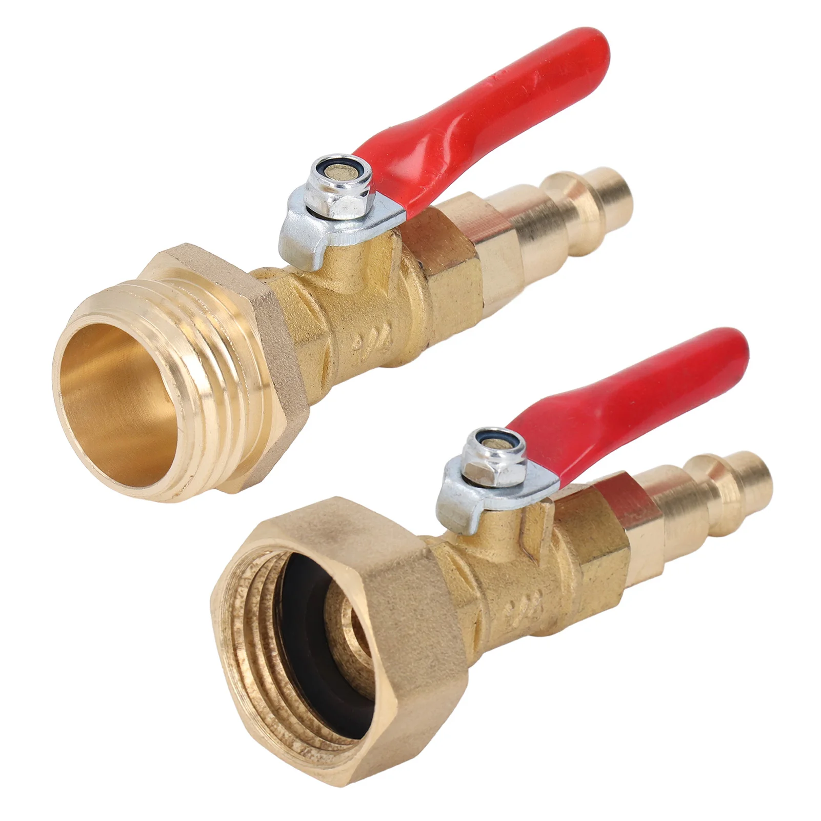 خرطوم حديقة Winterize محول متانة طويلة الشتاء محول سريع 1/4in ذكر موصل سريع النحاس لليخوت RV