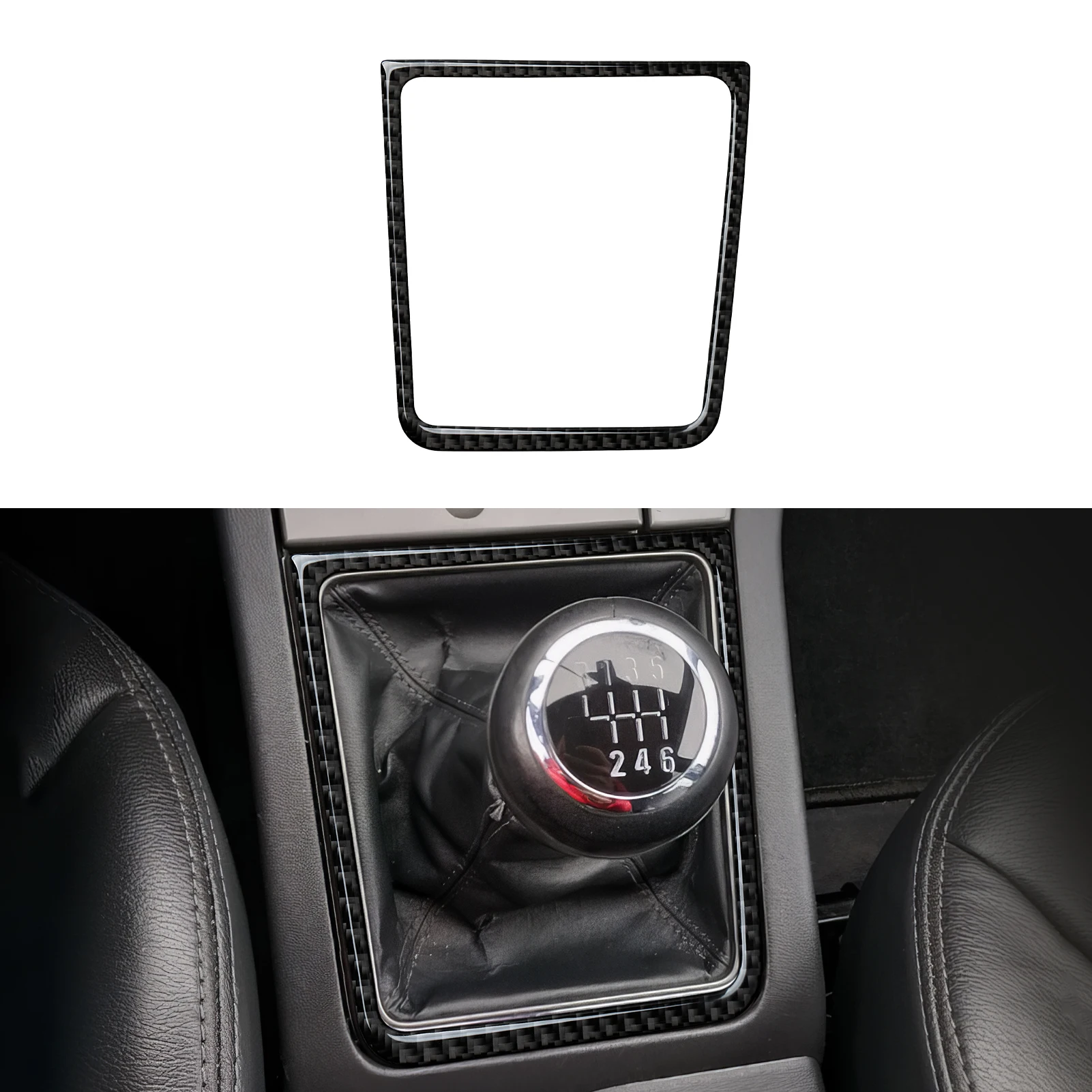 Kohlefaser-Innenaufkleber-Set. Auto-Mittelkonsole Schalthebelblende Für Opel Vectra C Signum. Für Vauxhall Vectra Signum Zierleiste