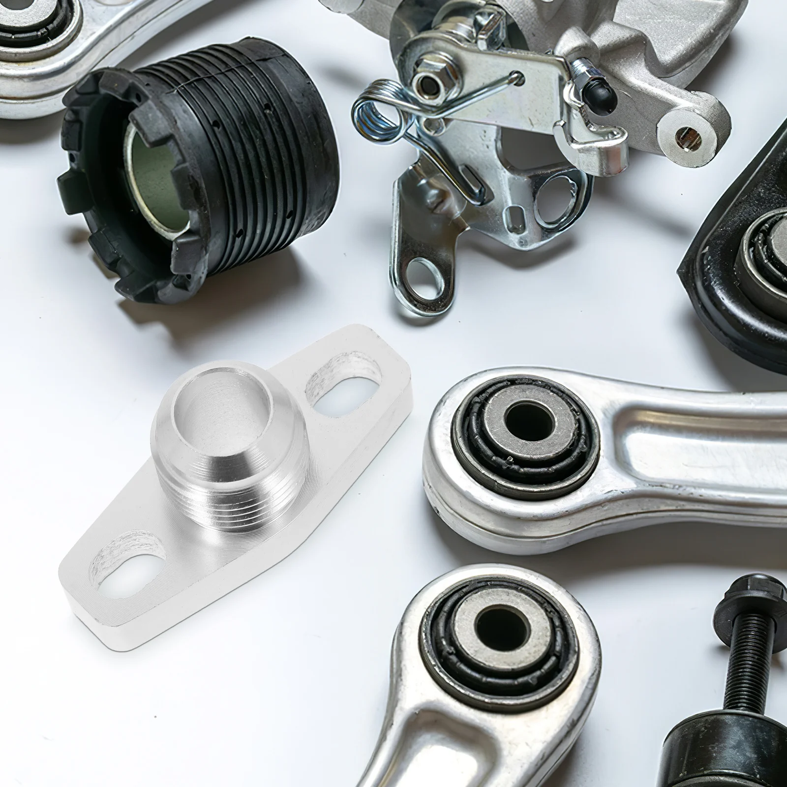 

Сверхмощный турбомасляный обратный сливной фланец, фитинг турбокомпрессора из алюминиевого сплава для ремонта впускного отверстия масла, автозапчасти двигателя