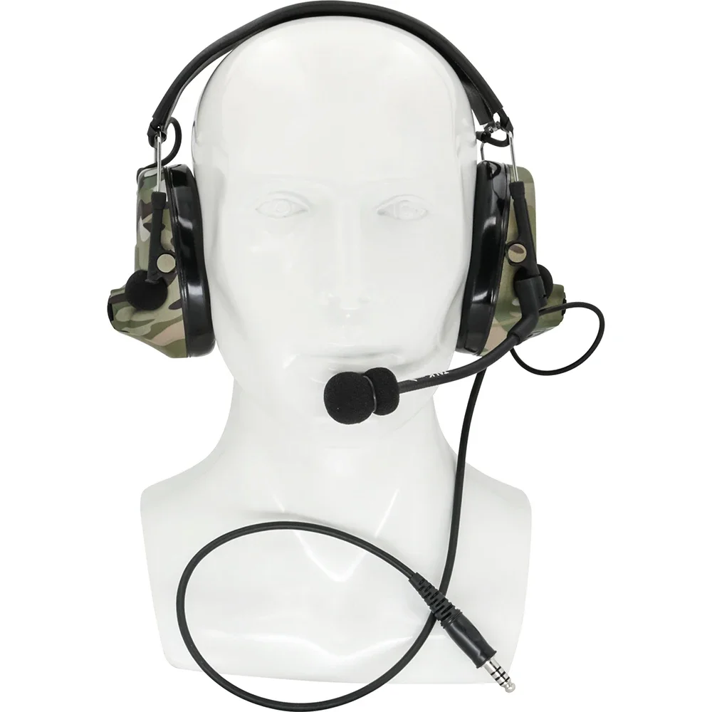 Tactical Airsoft Pickup, Noise Reduction, Shooting Hearing Protection Headphones (MC)