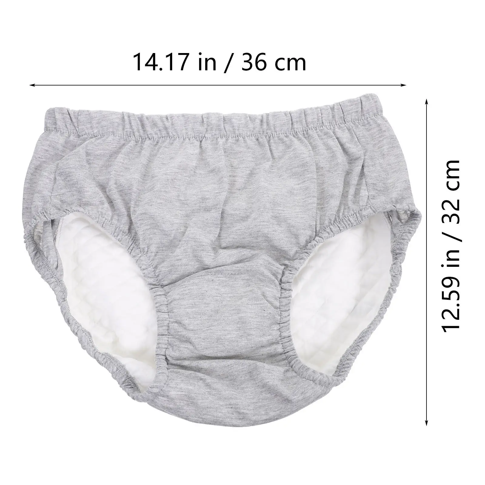 1Pcs Comfortable Washable Adult Urinary Underwear Reusable Incontinence Diaper Breathable Skin Friendly Ll Xl Home Use