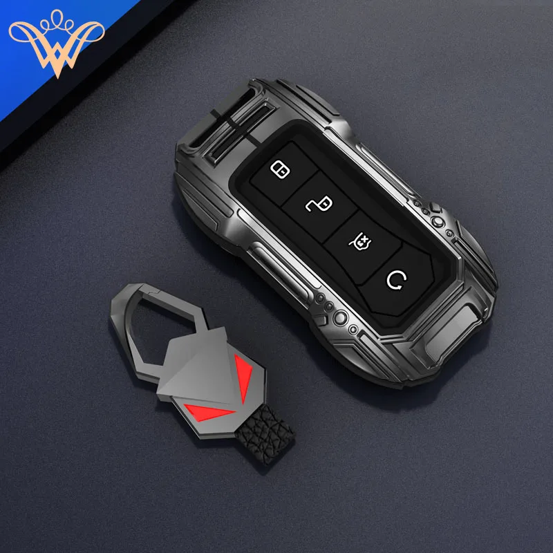 

Car Zinc Alloy Silicone Key Case Holder Cover For BYD Atto 3 Han EV Dolphin Durable Second Song Pro Tang Dm QIn PLUS MAX Yuan