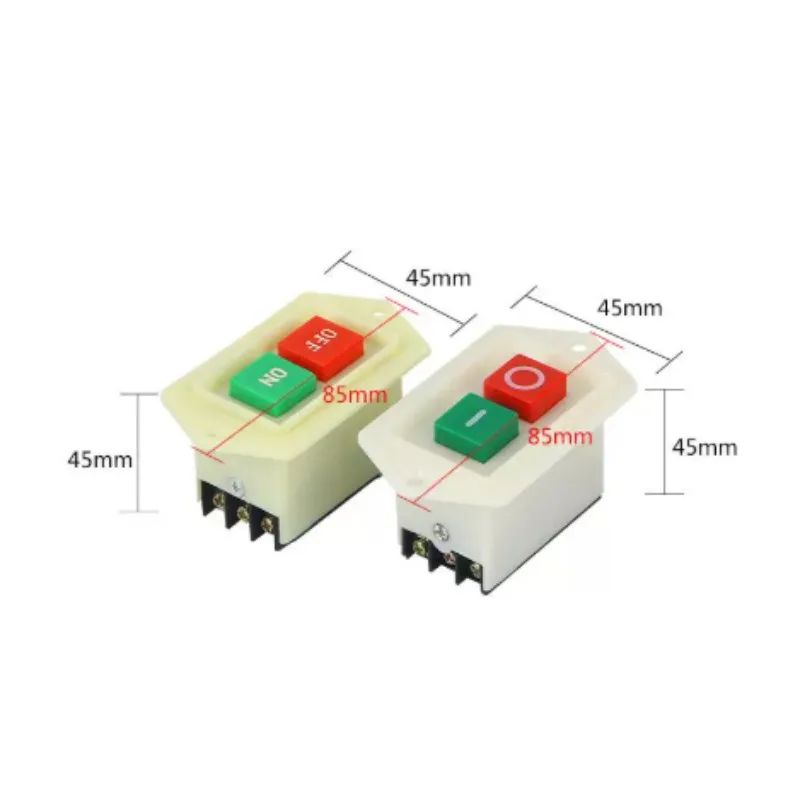 LC3-5 10A Push Button Starter Switch Suitable for Drill Punch Grinding Machine 220V 380V Motor Fittings