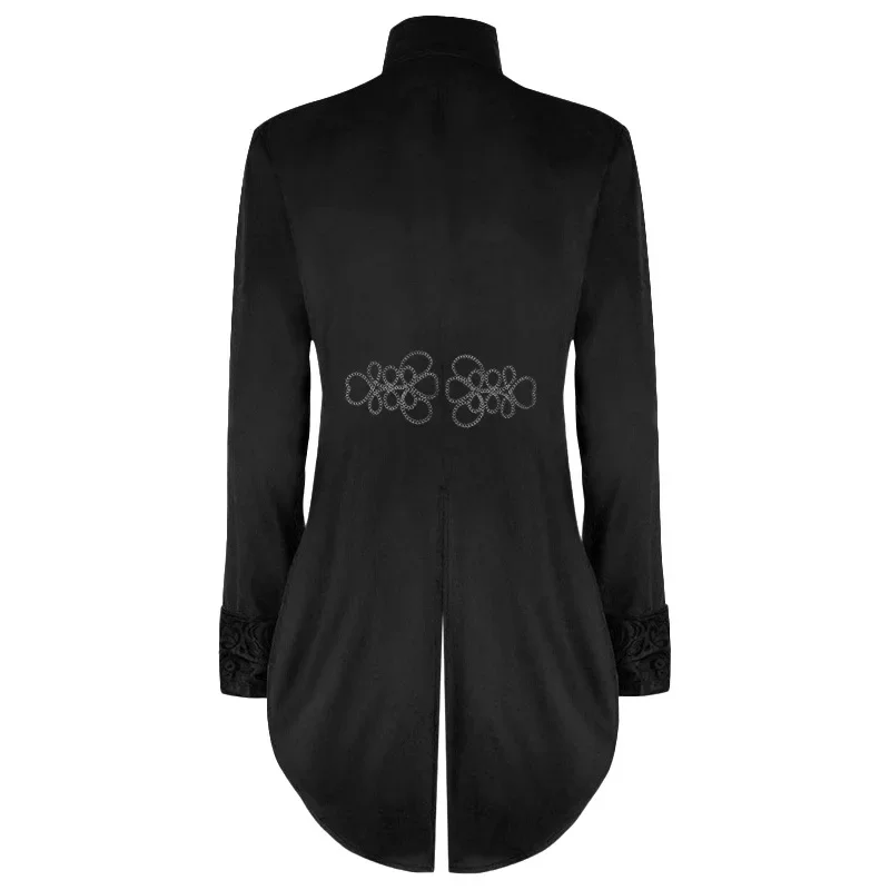 Giacca Steampunk Frac vintage Costume rinascimentale Abito di Halloween