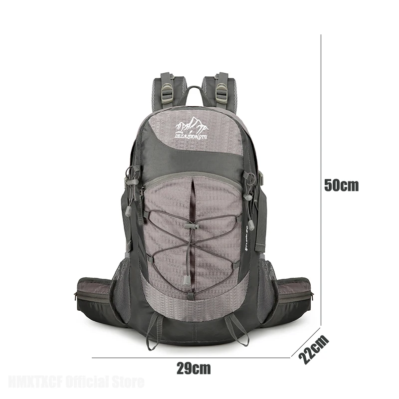 المشي لمسافات طويلة تخزين على ظهره قوي 40 لتر حقيبة السفر التكتيكية على ظهره الرحلات على ظهره تسلق الجبال المشي لمسافات طويلة التخييم على ظهره #6