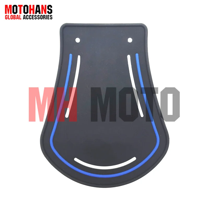 1 PC UNIVERSAL MOTORCYCLE DURABLE FRONT AND REAR RUBBER MUDGUARD, PERSONALIZED MUDGUARD DECORATION ELECTRIC VEHICLES, 4 COLORS