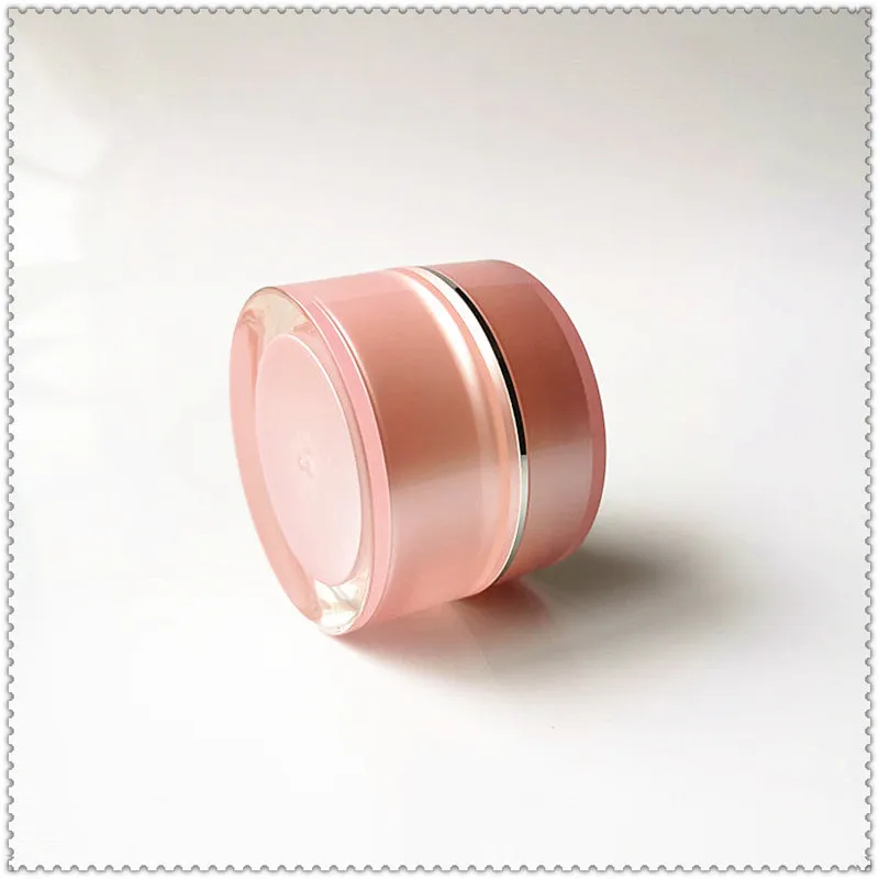 

10pcs 50g Refillable Bottles Travel Face Cream Lotion Cosmetic Container Plastic Empty Makeup Jar Pot Cosmetic Packaging
