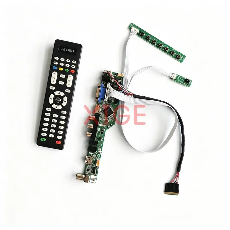 

For N140FGE B140RW02 B140RW03 LTN140KT01 Controller Board Kit USB+AV+VGA+HDMI Laptop Display Screen 1600x900 LVDS-40Pin 1600*900