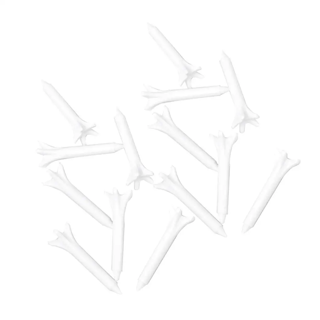 Durable Plastic Claw Tees for Golf Ball Stand 100pcs Set Golf Tee Height Regulation for Range Play