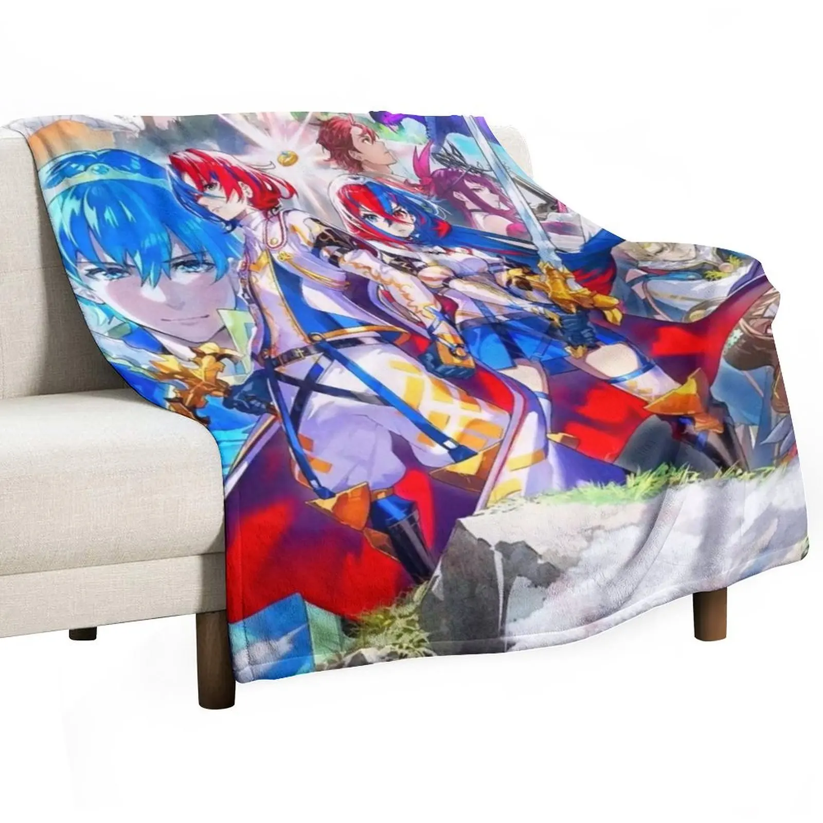 

Fire Emblem-Engage Throw Blanket for sofa Vintage Hair Retros Blankets