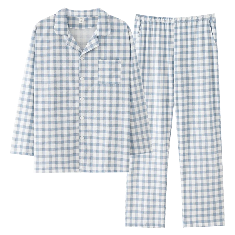 98023 light blue-men's cotton