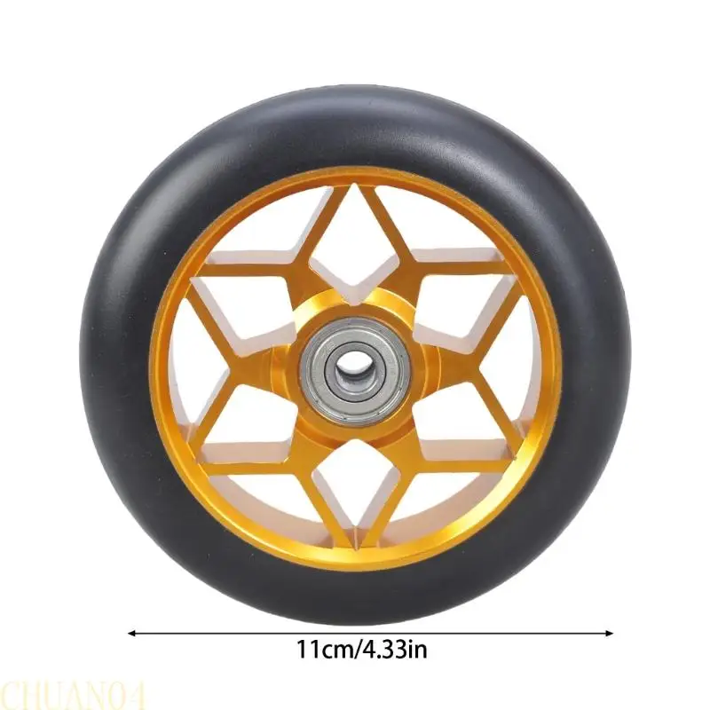 A1A2 110mm عجلة سكوتر عالية الأداء جزء سكوتر احترافي دائم #6