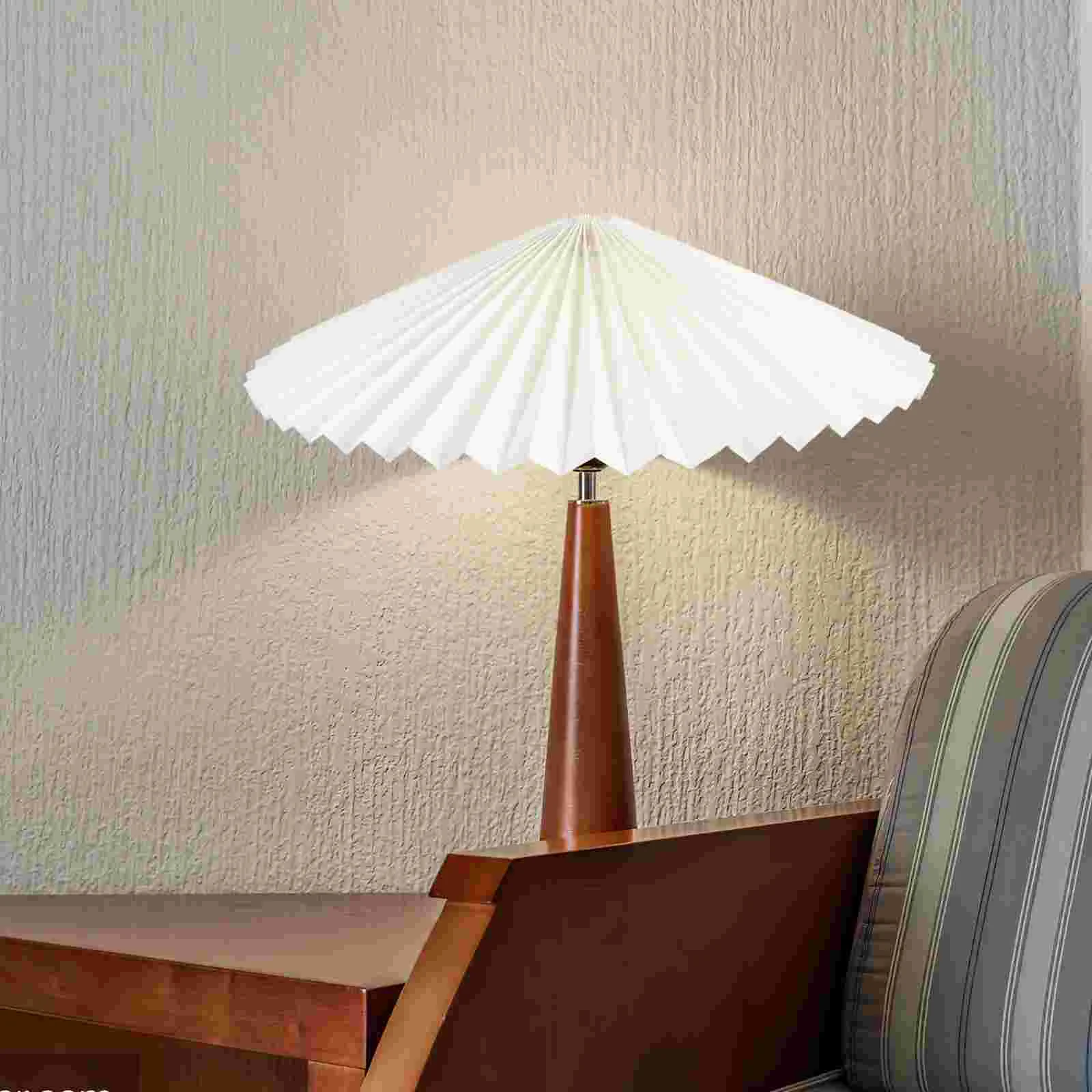 

Lampshade Bedside Fabric Lampshades Light Bulbs Home Cover Table Ceiling Fan Desk Bohemia LED for