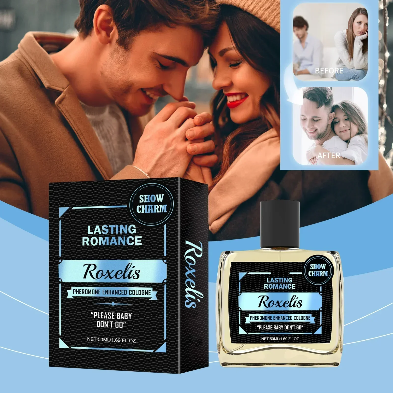 Cologne pria asli 50ml pewangi kelas tinggi untuk kencan uniseks cipratan tubuh cuci parfum penting untuk deodoran