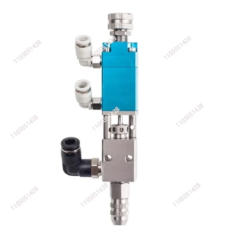 Compound intelligent pneumatic thimble dispensing valve glue
