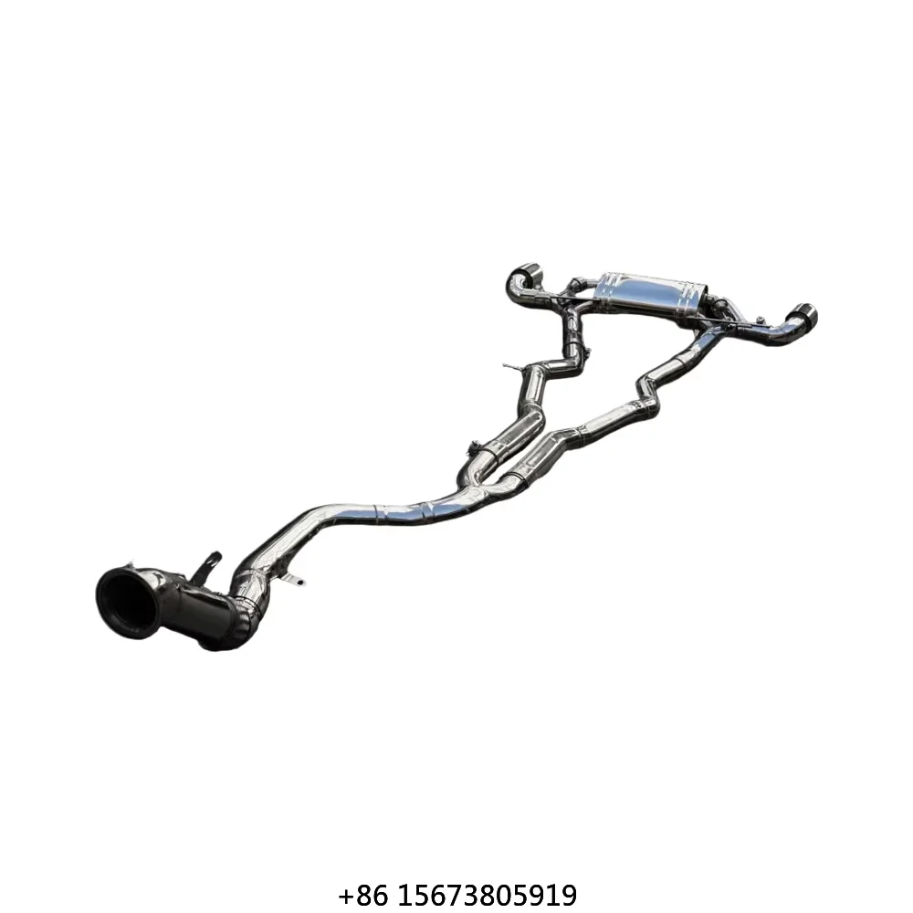 

Custom Catback Exhaust System for Supra A90 3.0T Racing Pipes with Valve Remote Controller Exhaust PipeCustomed
