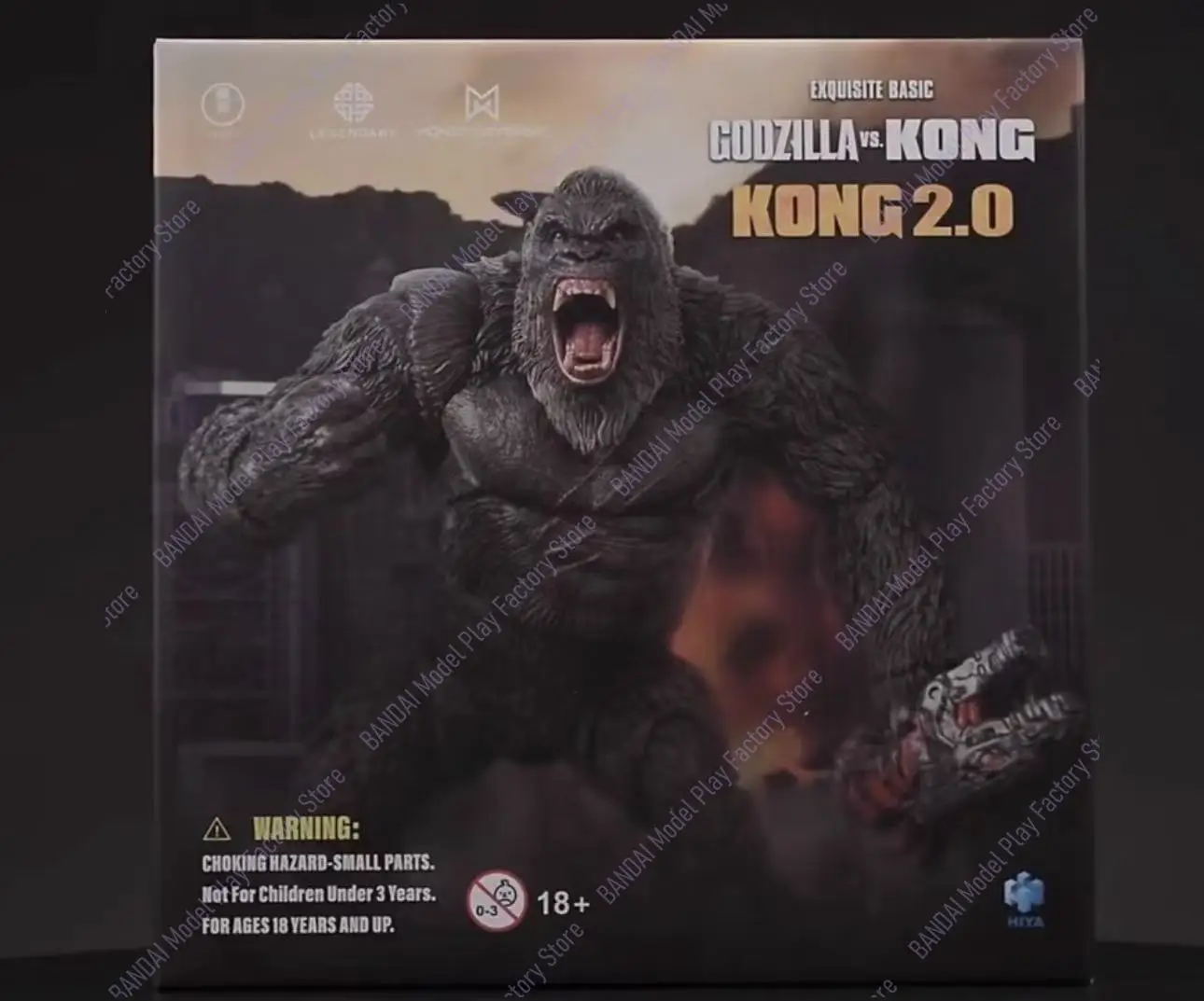 En stock ahora. La última figura de acción articulada HIYA Haiya Godzilla vs Kong 2.0 Rise of the Kong Empire.