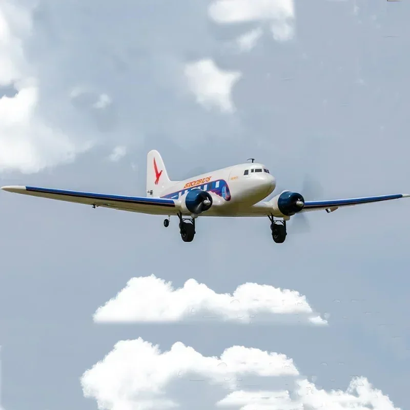 Dynam C-47 V2 With A Wingspan Of 1470mm, Electric Remote-controlled Fixed Wing Model Aircraft