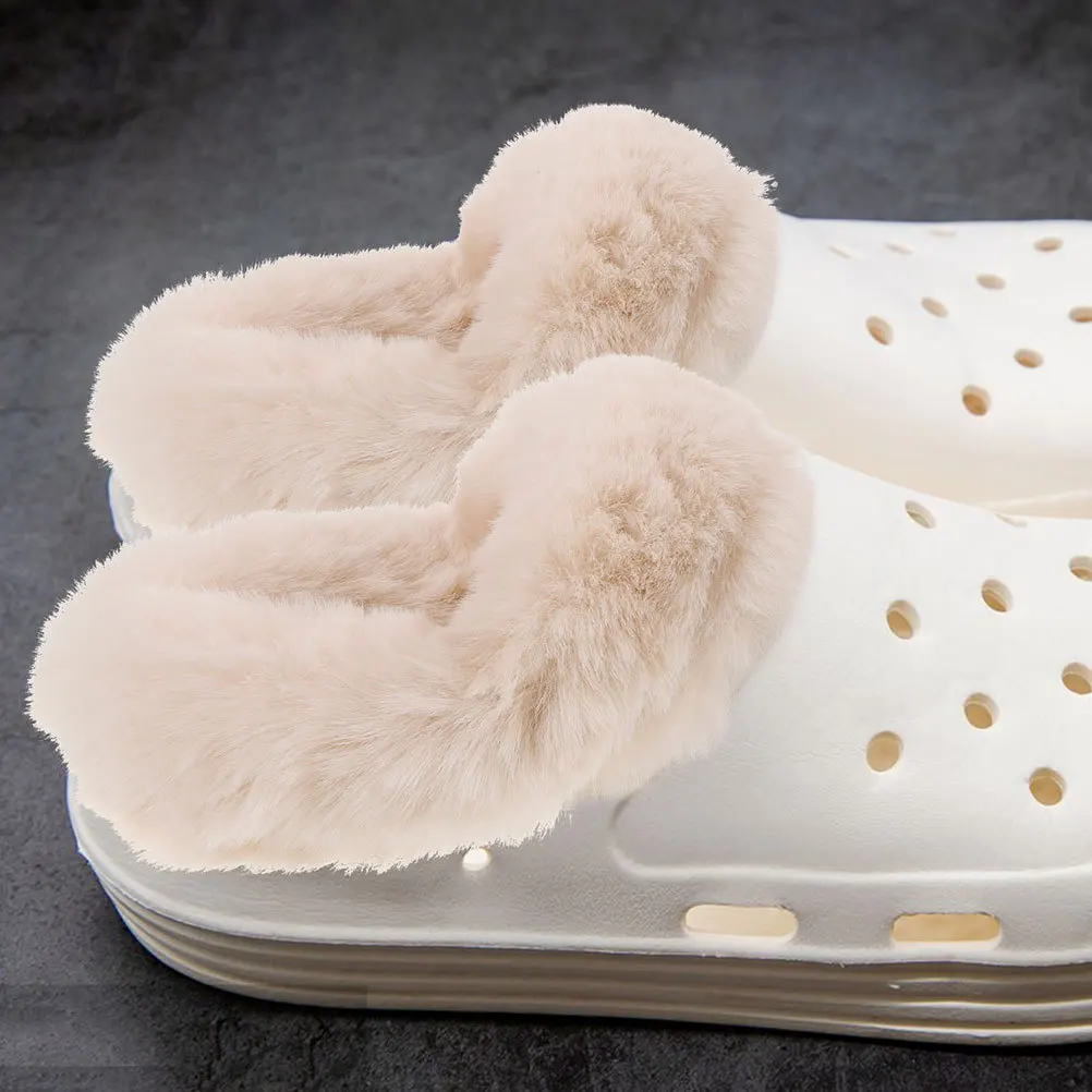 

1 set 1 Set White 40-41 Cotton Shoe Stockings Thick Removable Warm Winter Shoes Liners Cozy Inserts For Women Replacement Boot