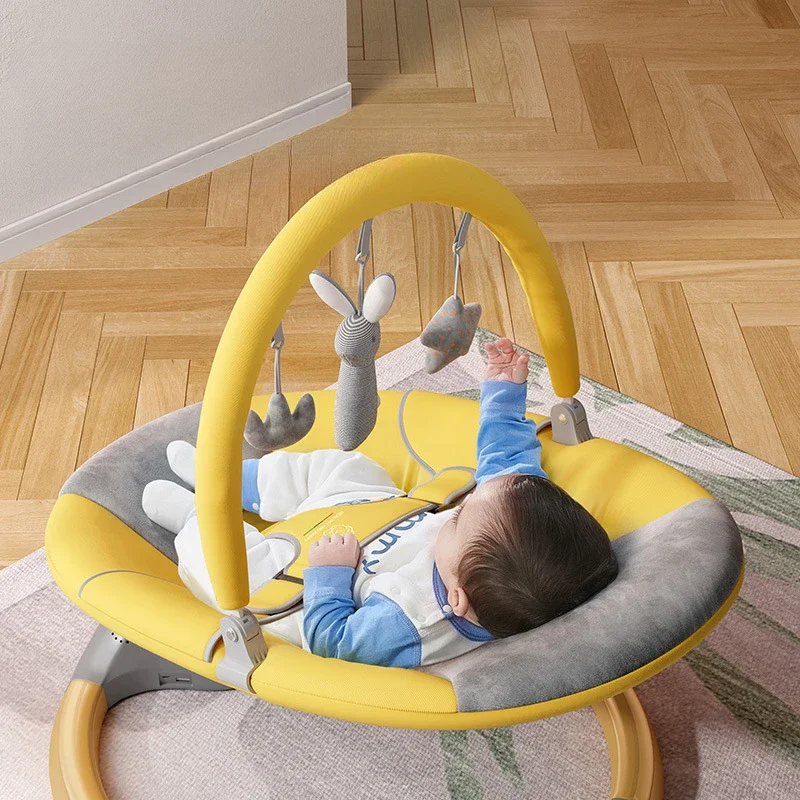 Baby Rocking Chair Baby Soothing Chair Multifunctional Electric Baby Cradle Newborn Sleeping Cradle Electric Baby Swing