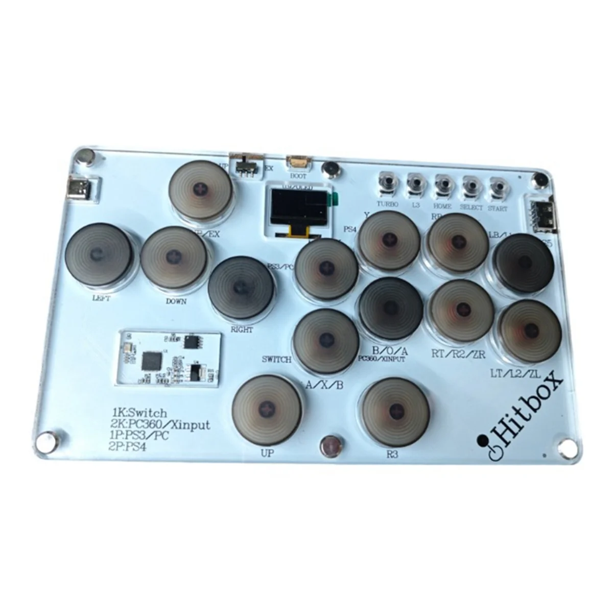 Controller Arcade Fight Stick Joystick Keyboard SOCD No Delay for /PC//NS/ Game Console