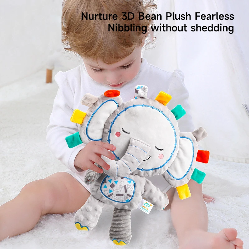 Muñecas Muppet para niños, juguetes de animales de dibujos animados Lovey, muñecos de compañía para dormir para bebés, juguetes para decoración de cama para habitación de niños, rompecabezas, juguetes para bebés