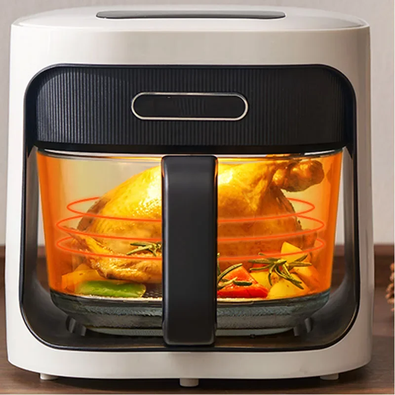 Original brand new！KC CB Certified 4.5L Air Fryer Durable Electric Square Kitchen Cooker Multi-Function Touch Screen