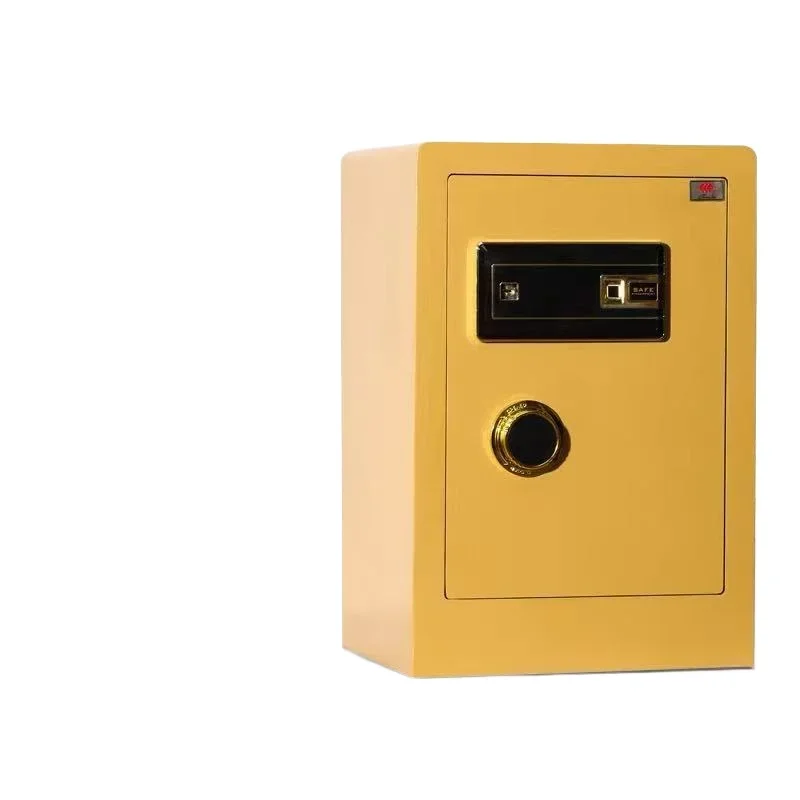 

Полностью стальной электронный сейф для дома, 60 см, огнестойкая и противоугонная офисная специальная прикроватная тумбочка, шкаф с паролем