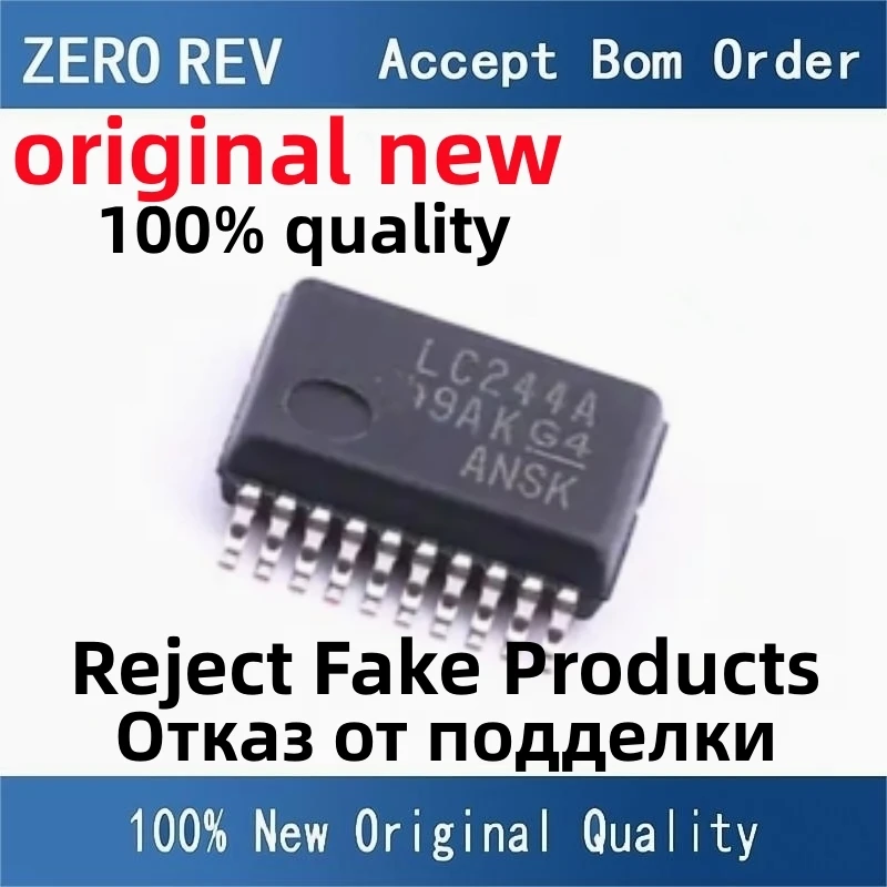 5Pcs 100% New SN74LVC244ADBR LC244A SN74LVC244APWR LC244A TSSOP20 SN74LVC244ADWR LVC244A SOP20 original chips ic