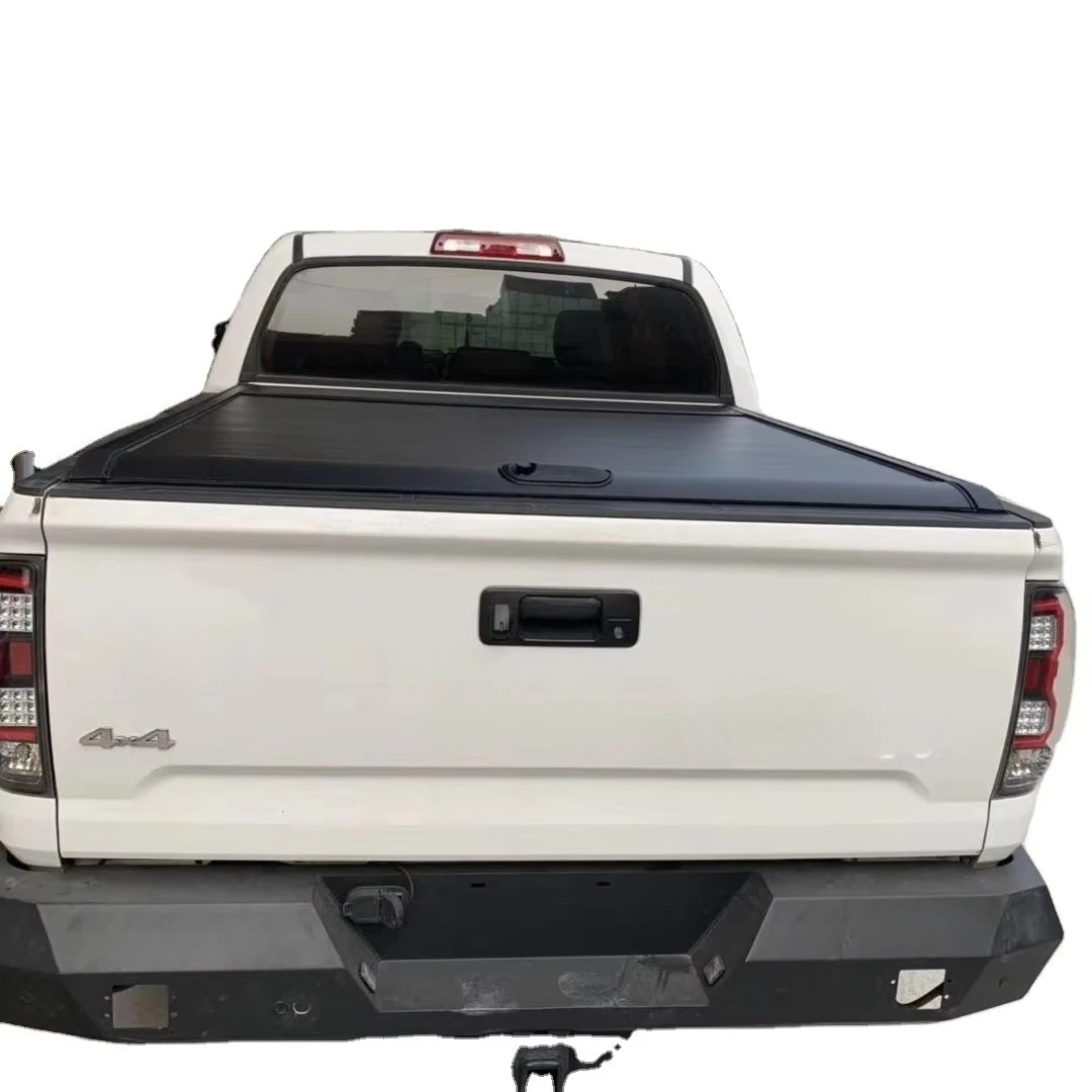Manual Foldable Waterproof Tonneau Coverstruck Tonneau Covers Pick Up Bed Cover Roll for Tundra HILUX VIGO