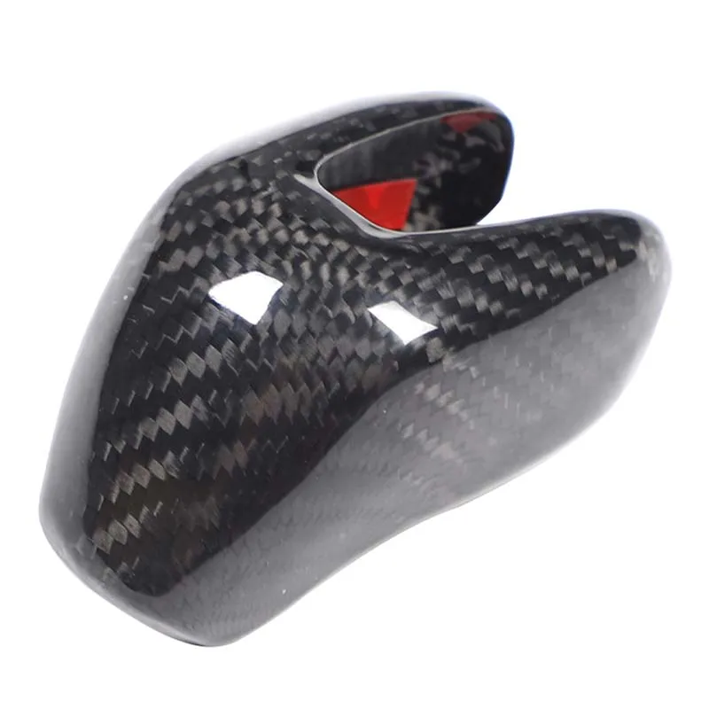 

For 2019~25 Nissan Altima Teana Sunny Sylphy Kicks Real Car Carbon Fiber Console Gear Shift Knob Cover Interior Car Accessories