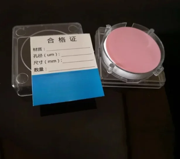 50pcs/lot 47mm Microporous PES Membrane Filter Acetate cellulose Filtration of bacteria and particulates