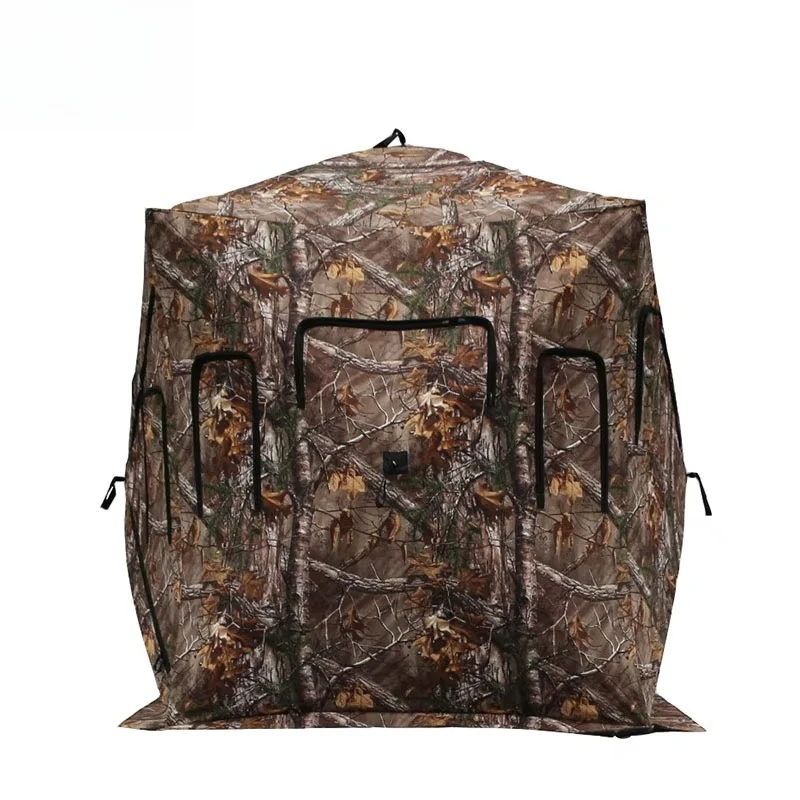 

Pop-up hunting tent blind outdoor camouflage layout hunting tent blind windproof and cold resistant