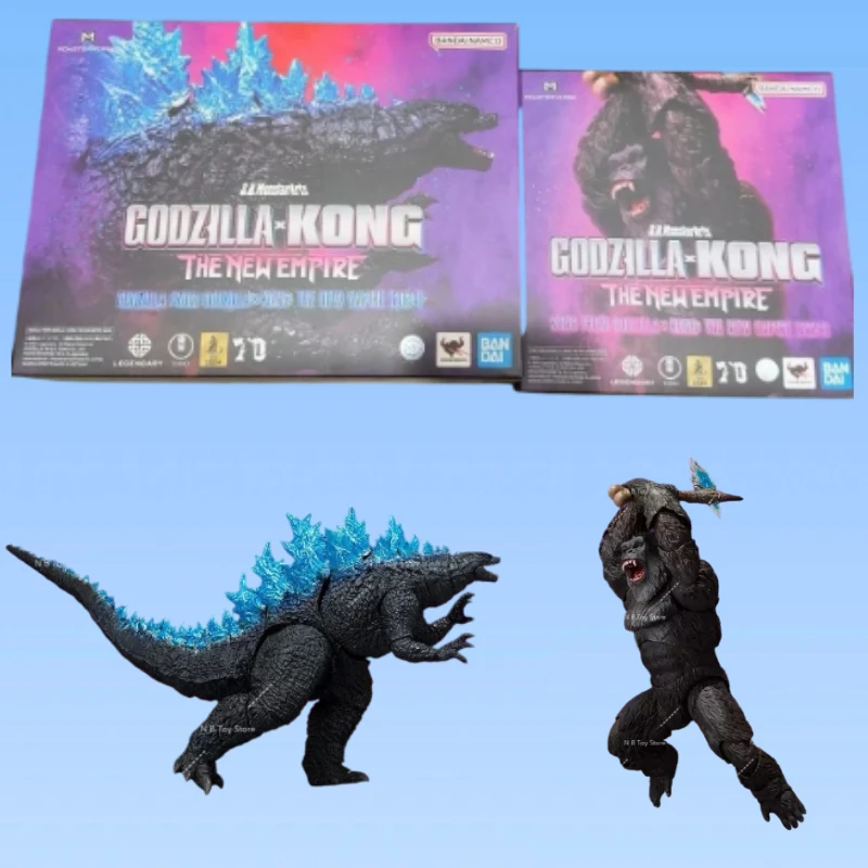 

Bandai Original Shf S. H. Figuuts SHM King Kong Vs. Godzilla 2024 Film Monster Anime Action Figures Toys Gift
