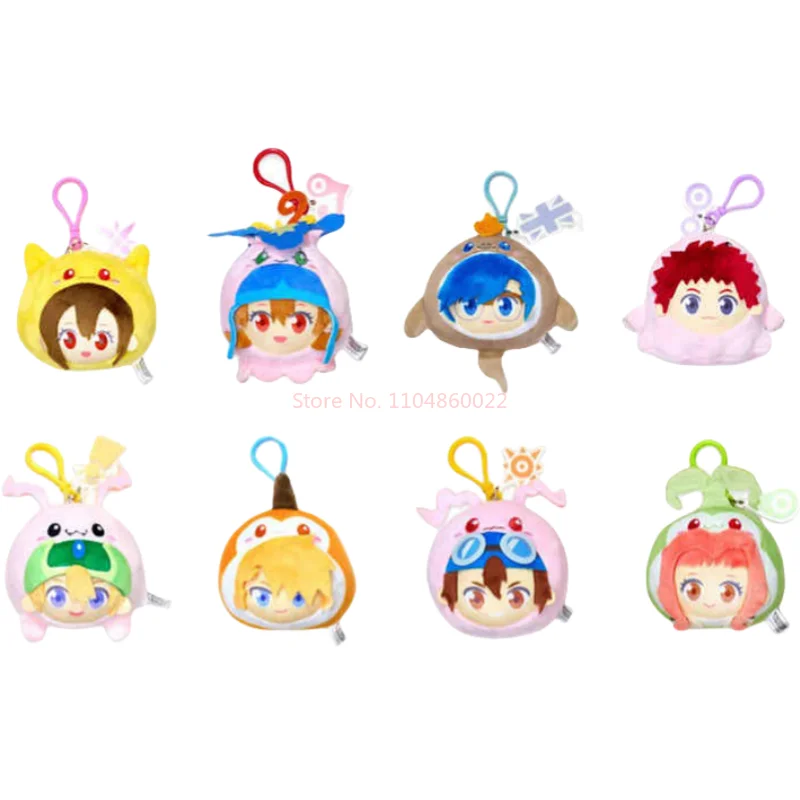 Originale Digimon Adventure Manfu Tuanzi Serie Cieca Scatola Peluche Alla Moda Da Collezione Bambola Ornamento Giocattolo Sveglio Sacchetto Regalo Ciondolo