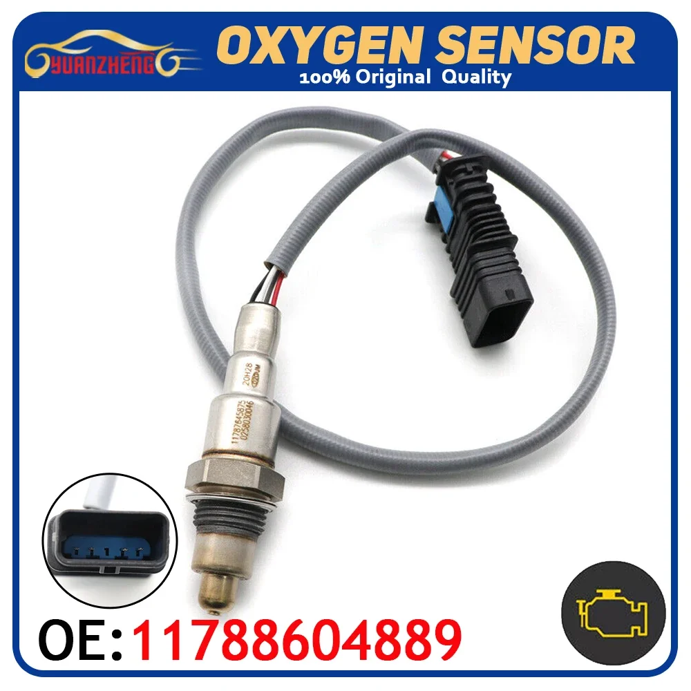 Rear Downstream Air Fuel Ratio Sensor Oxygen O2 Lambda Sensor 11788604889 For 2016-2020 BMW X1 X2 2.0L 0258030080 234-4971