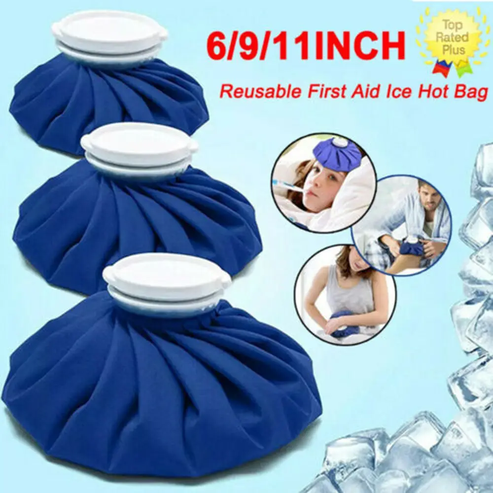 Various Sizes Hot & Cold Therapy Breathable Material Injury Care Ice Pack Cooler Bag Pain Relief
