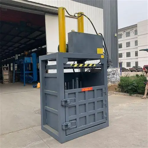 Automatic Vertical Garbage Station Garbage Baler Hydraulic Baler Cardboard Plastic Baler Compactor Customized