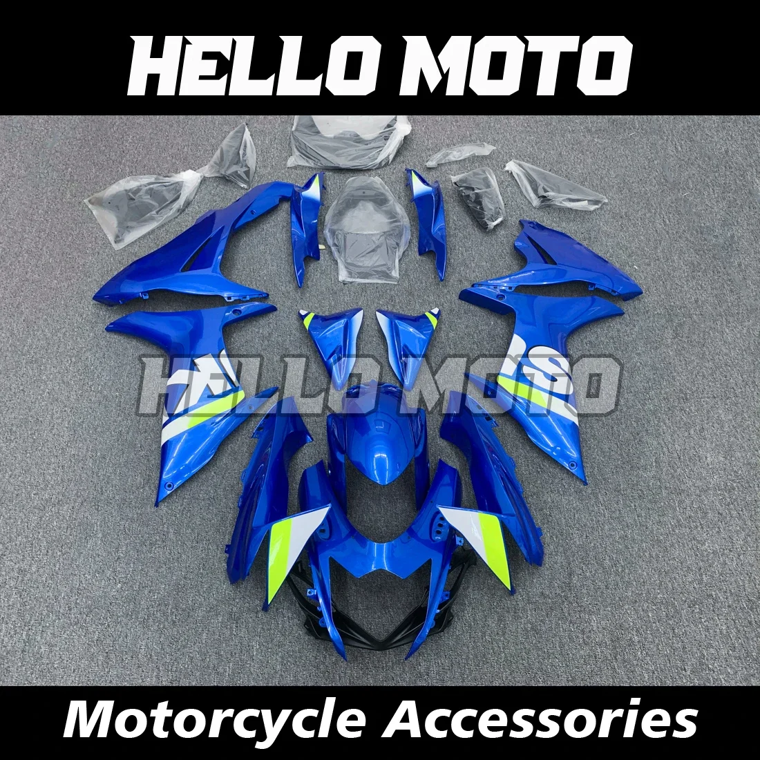 New ABS Injection Molding Motorcycle Fairings Kits Fit For L1 L2 L3 L4 L5 L6 L7 L8 L9 600/750cc 2011-2022 Bodywork Set