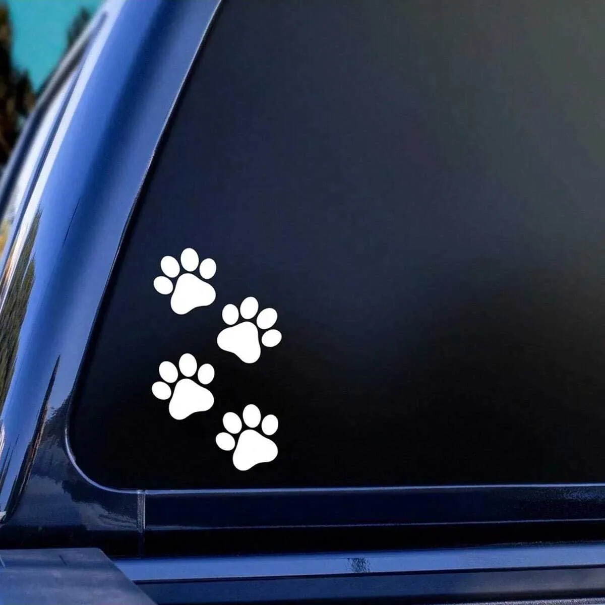 Paw print vinyl stickers, dog paw stickers, cat paw stickers, laptop stickers, travel mug stickers, auto parts