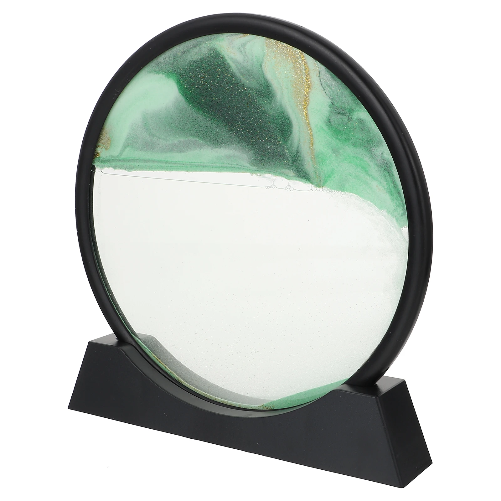 1개 3D 퀵샌드 페인팅 거실 장식품 세련된 홈 데스크탑 장식 모래 예술 장식품 사무실 침실 장식 모래 그림