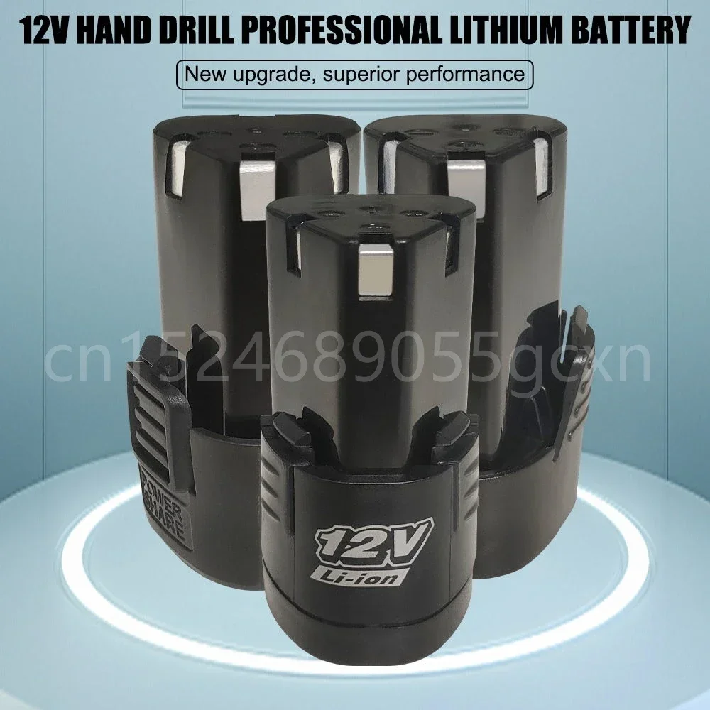 Bateria de lítio recarregável doméstica 12v pode ser usada como ferramentas elétricas chave de fenda elétrica furadeira elétrica bateria de íon-lítio