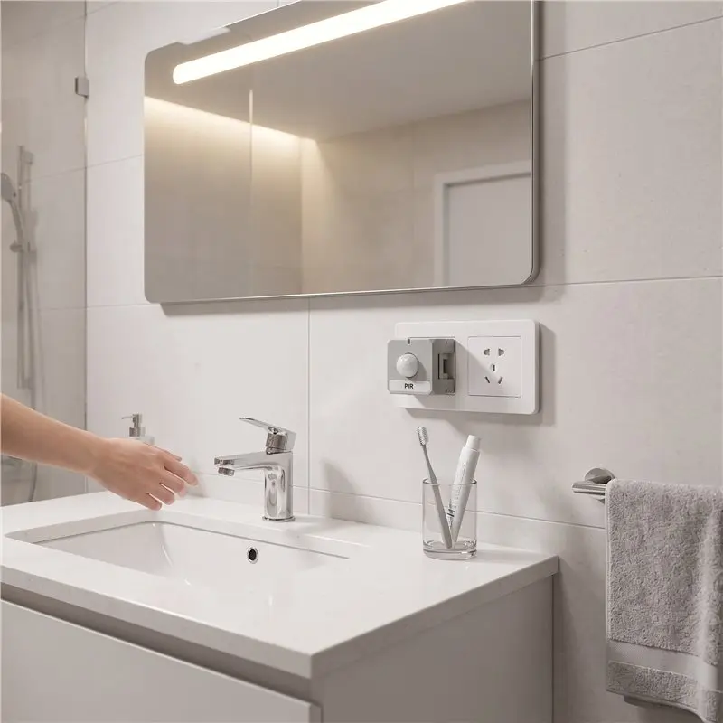 Chain PIR Motion Sensor With Built-In STM32, RGB LED, Full-Body Detection Detector For DIY Iot Smart Home Projects