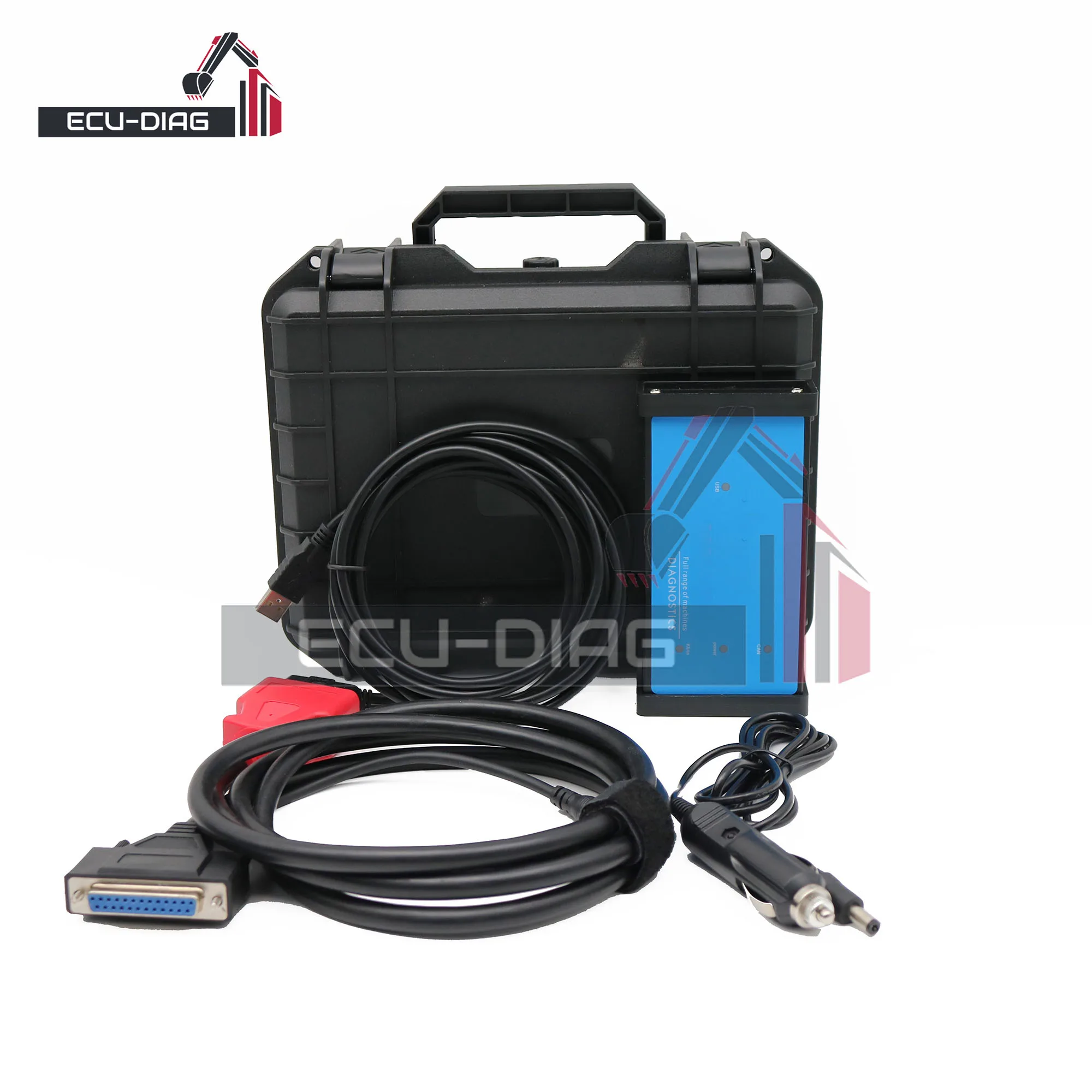 For HINO Kobelco Engine failure diagnostic tool for Excavator Scaner Detector 09993-E9070 Data Link Communication