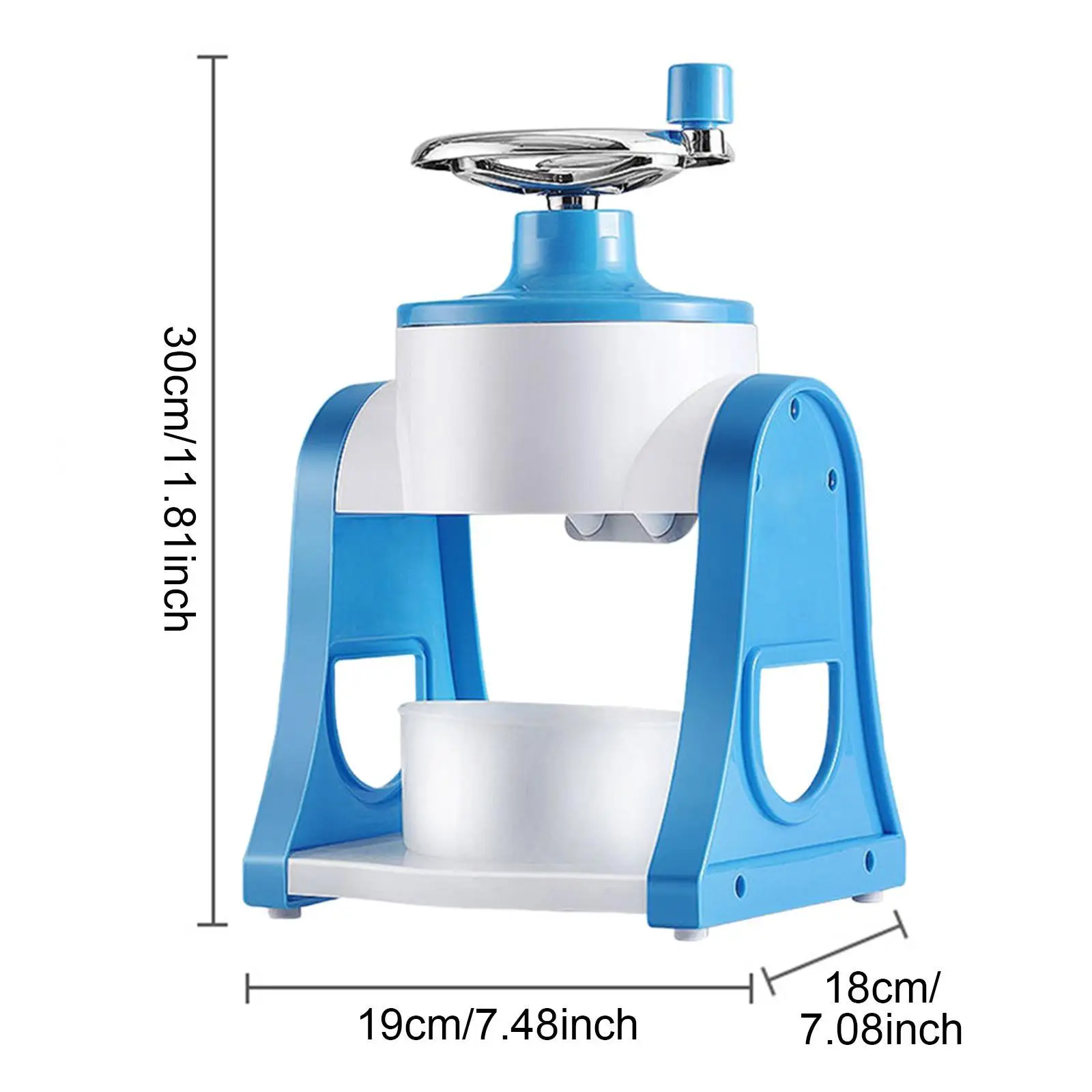 Ручная дробилка для льда, измельчитель домашнего льда, быстрое дробирование для домашней вечеринки