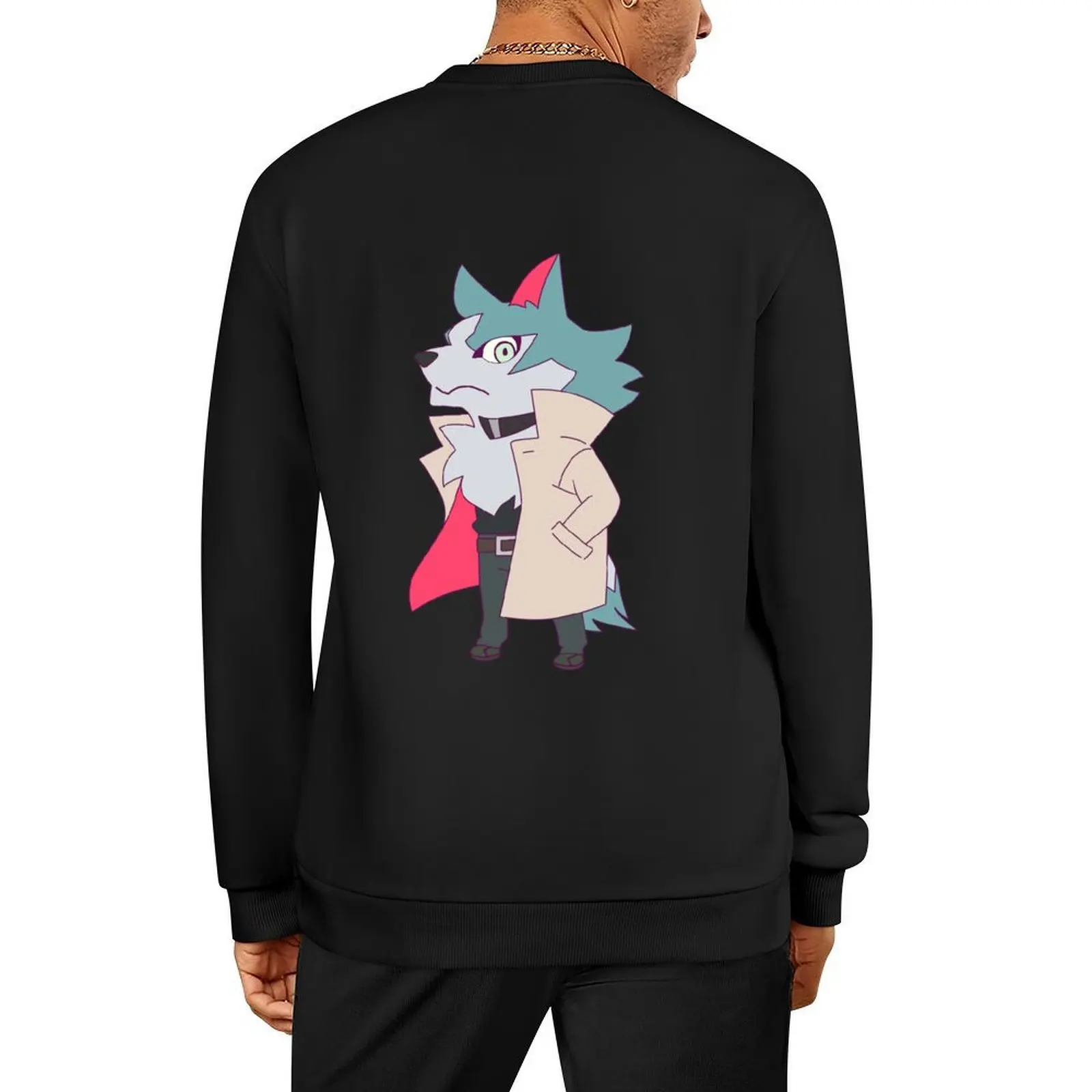 

BNA wolf Shirou Pullover autumn jacket men men wear tracksuit men's coat graphic sweatshirts