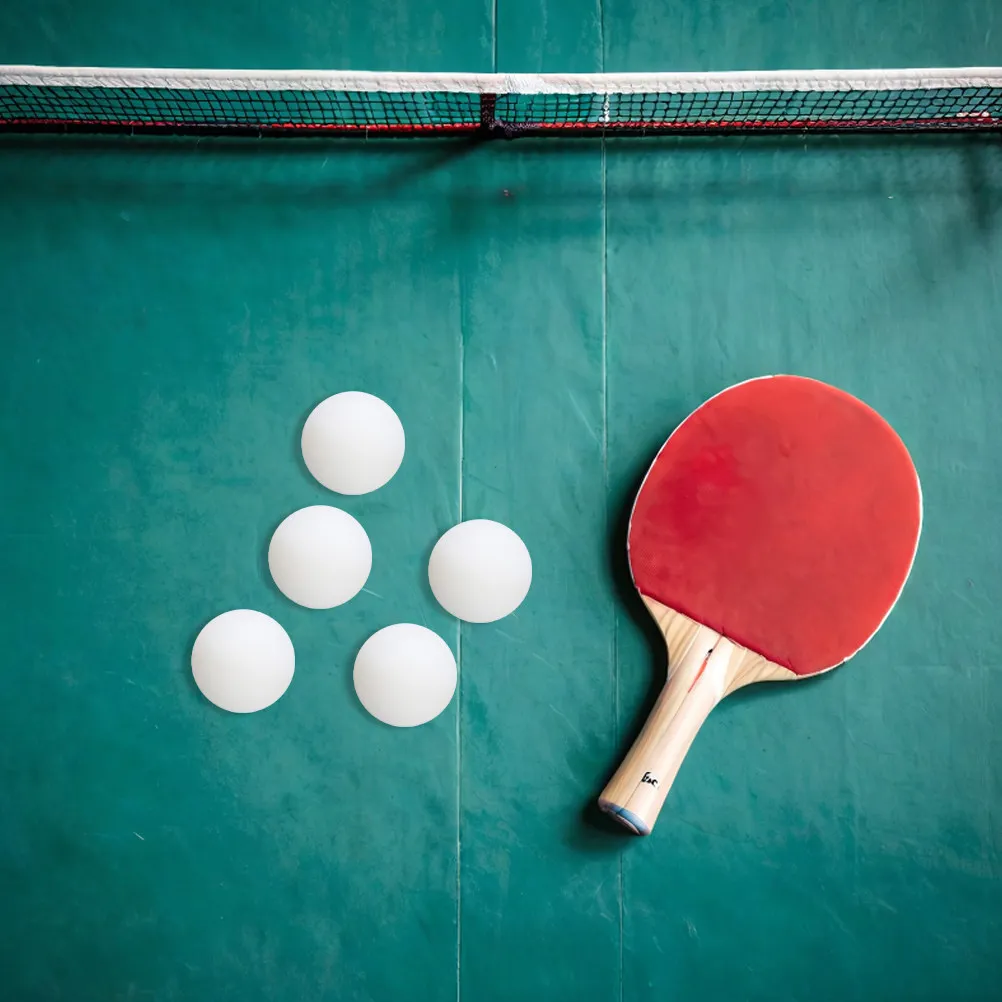 

60pcs White Table Tennis Balls 40Mm Standard Size High Visibility Washable Training Competition Balls For Indoor Outdoor Party