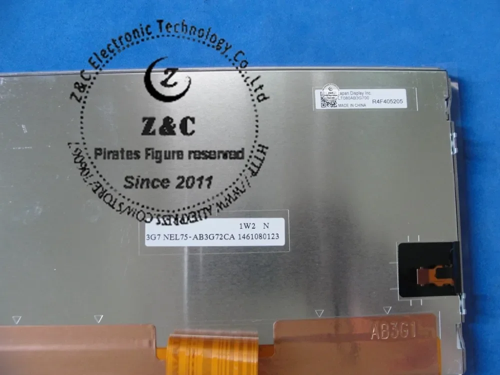 LT080AB3G700 NEL75-AB3G72CA  Brand New Original 8 inch LCD Screen Display Panel for Car GPS Navigation for Toshiba