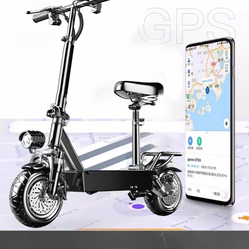 Foldable Small Electric Scooter Pedal Excellent Electric Scooter Resistance Commercial Furniture Monopattino Elettrico ZY40DDC