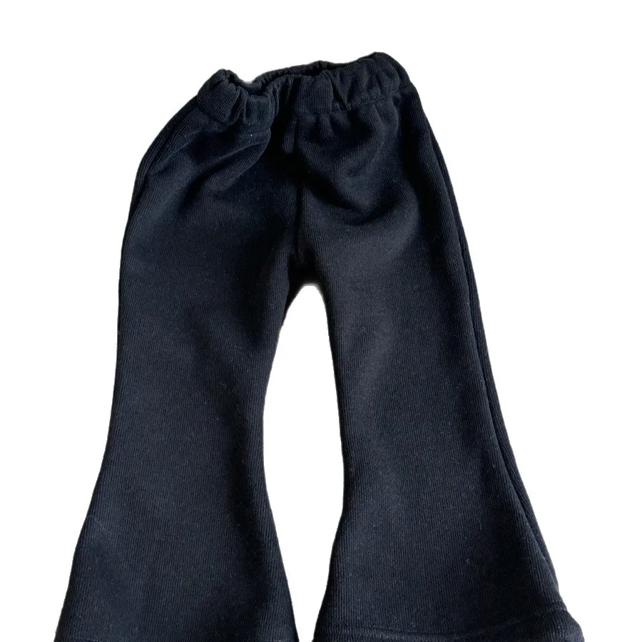 2025 بنطال جرس محبوك مخملي للفتيات منتج شتوي جديد الطبعة الكورية سلسلة سين أسلوب بسيط #5